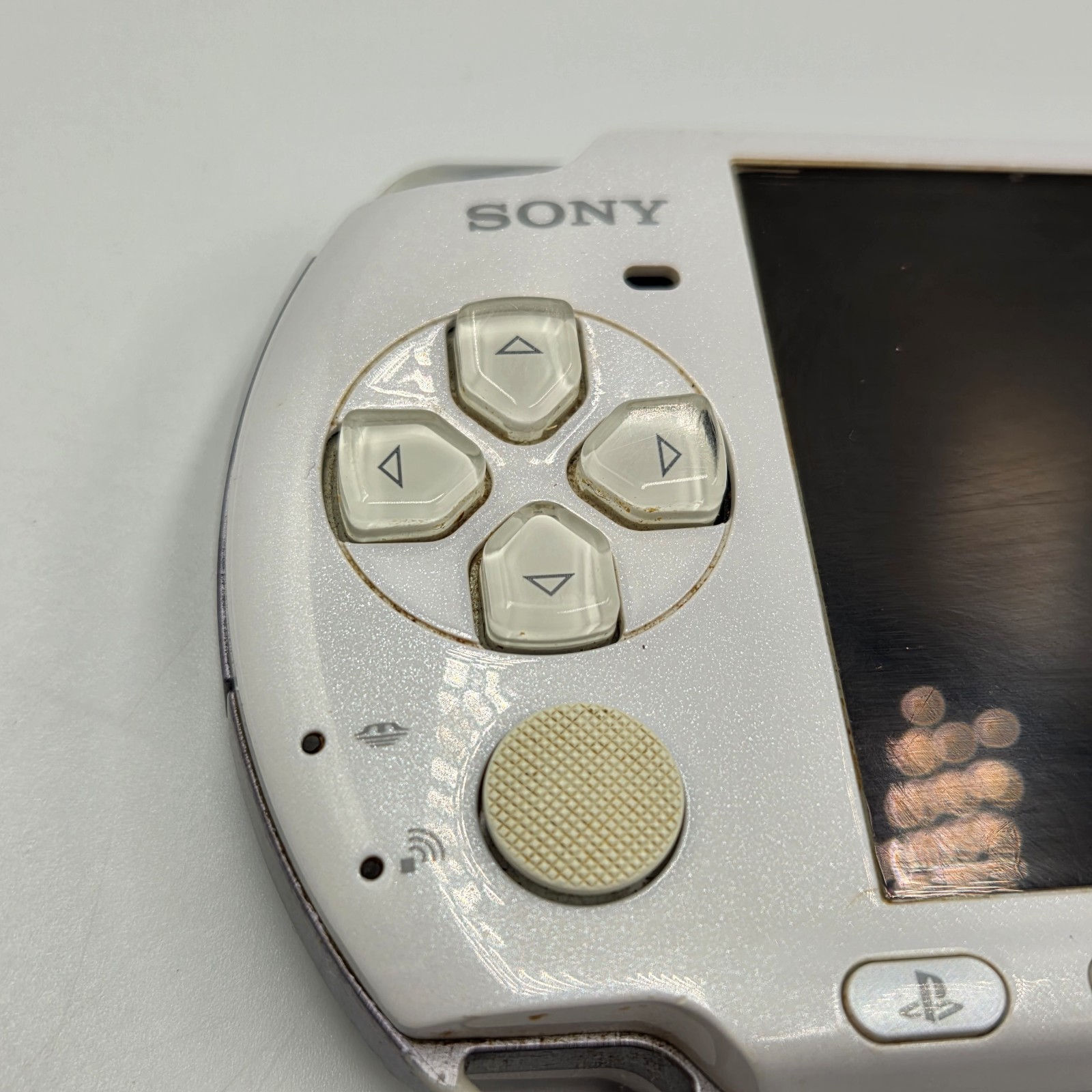 Sony PSP-3000 Pearl White Japan Import UMD Tested /Working – Read Description