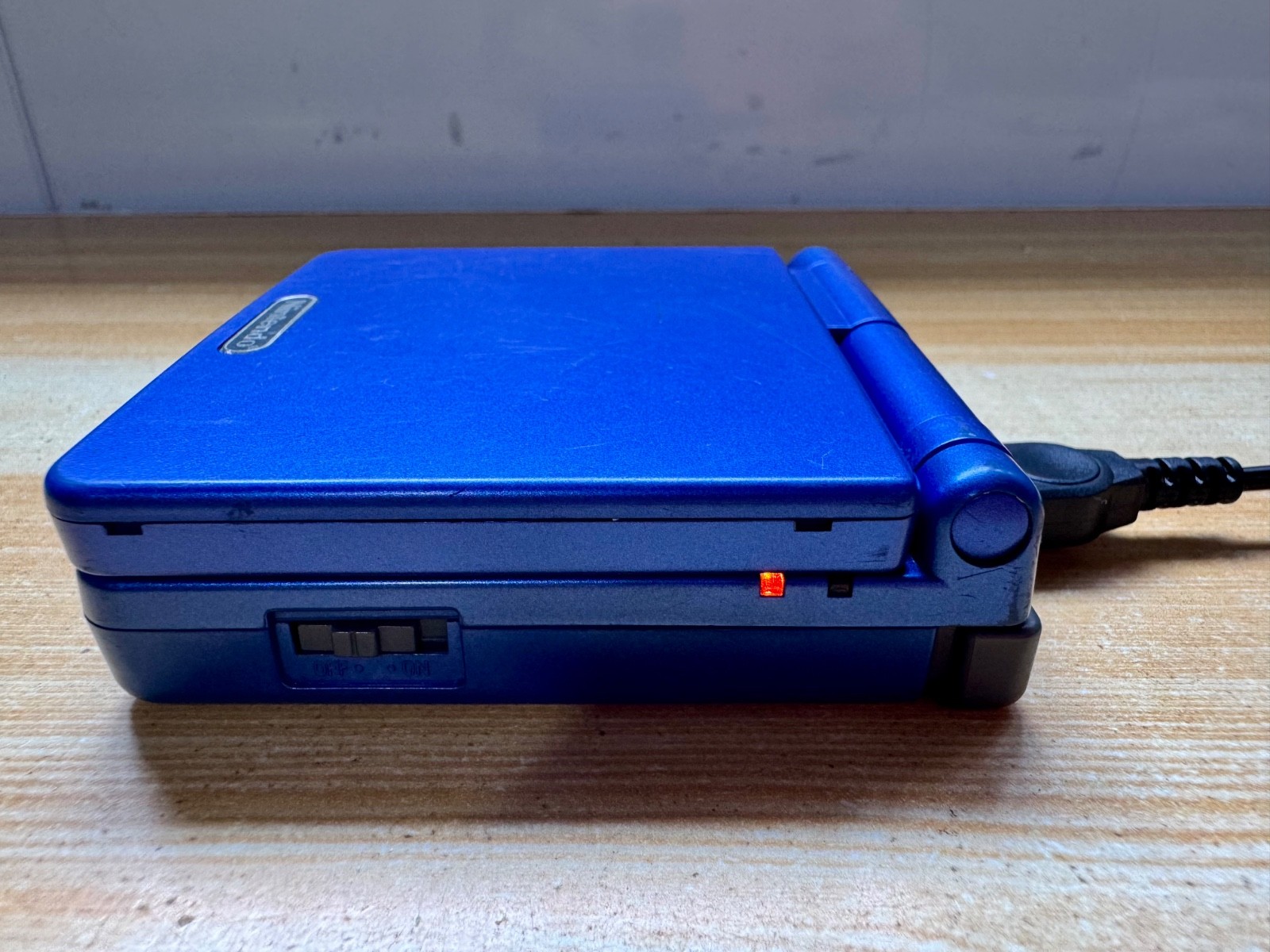 Nintendo Gameboy Advance SP AGS001 Cobalt Indigo Blue Handheld System Console