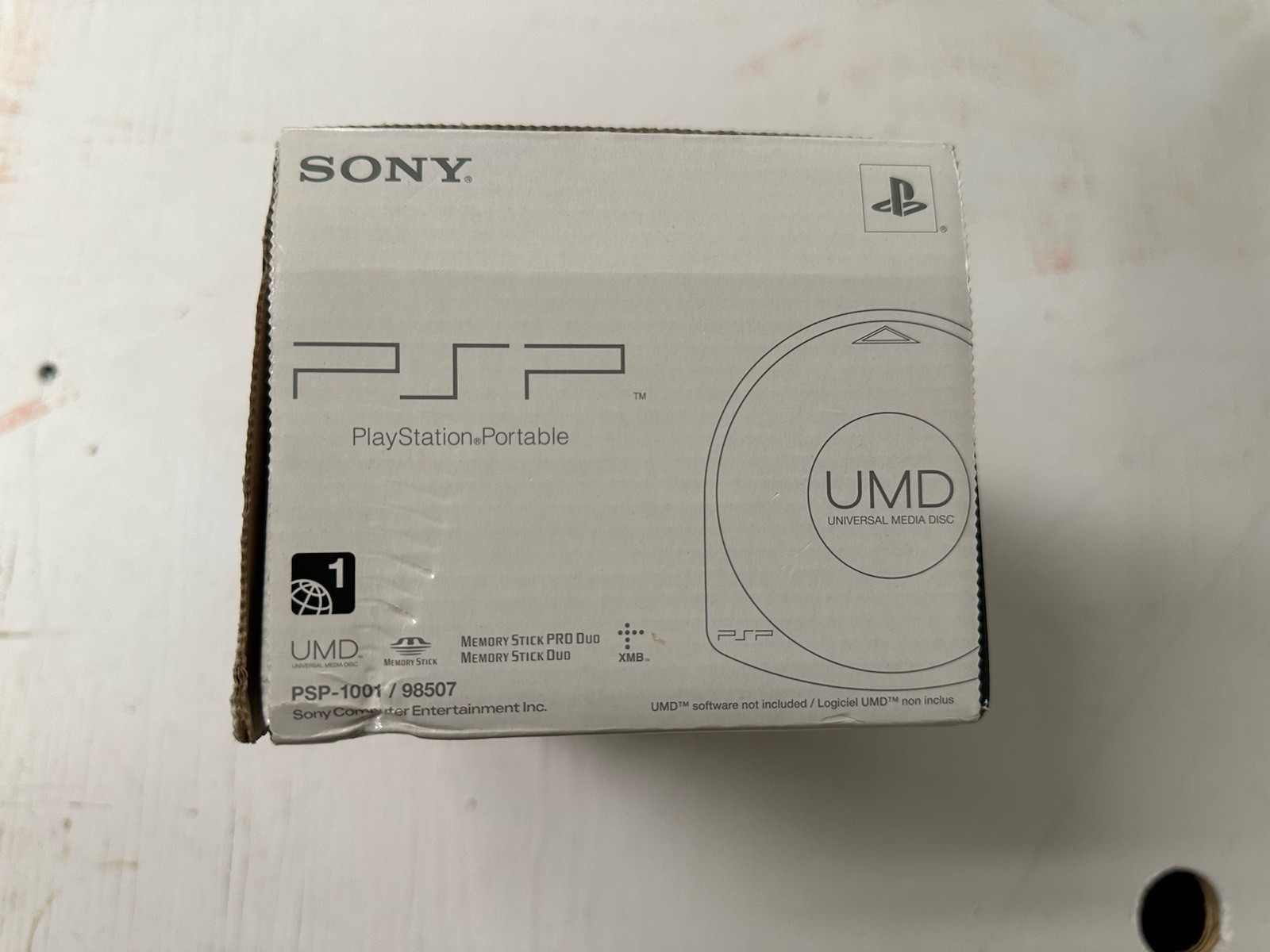 Sony Playstation PSP-2001 Game Console Bundle Repack – Battery Untested, READ