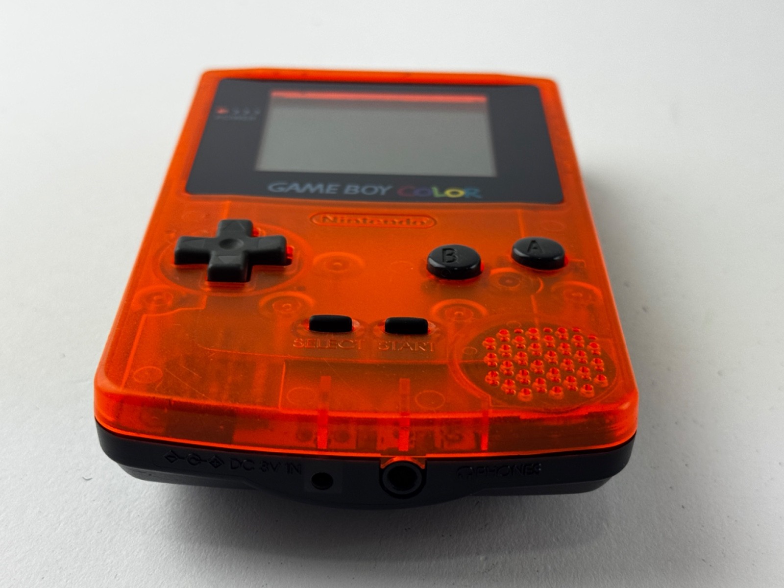 Nintendo Gameboy Color Daiei Hawks Limited Edition Orange & Black Console GBC