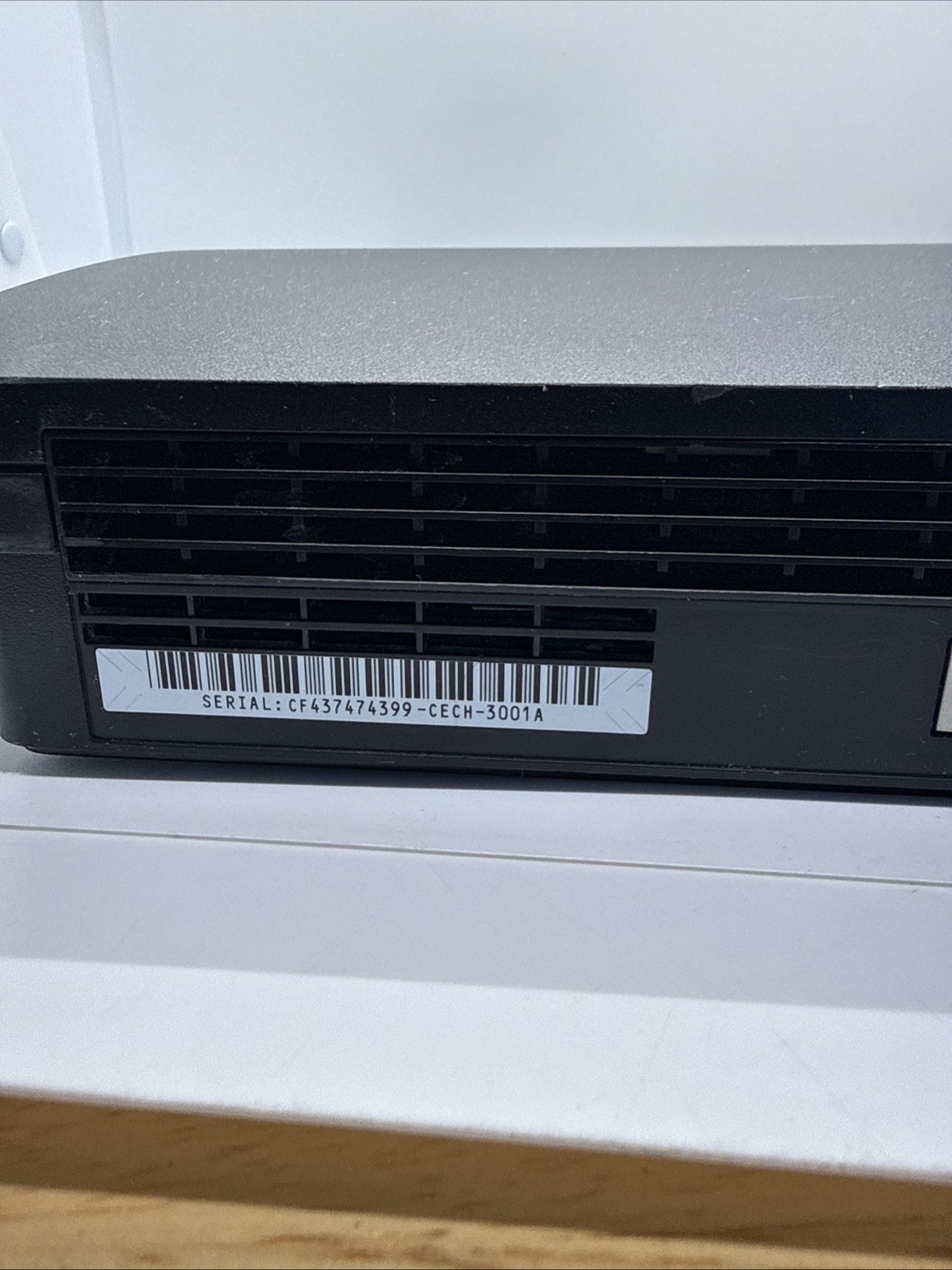 Sony PlayStation 3 Slim 160GB CECH-3001A Tested Working