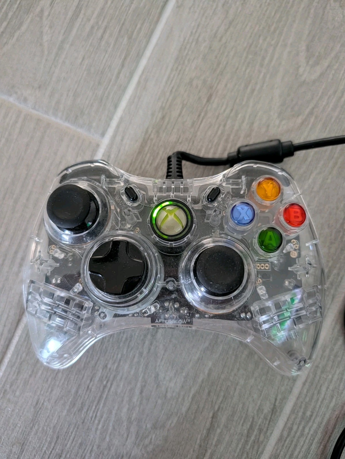 Xbox 360 Slim 250GB Console Bundle Controller 6 Games Tested and Working