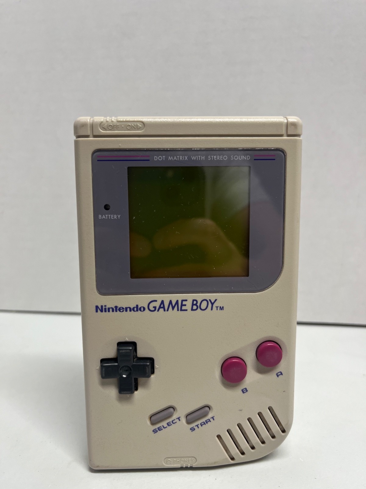 Nintendo Game Boy Launch Edition Handheld System – Gray – Tested Working
