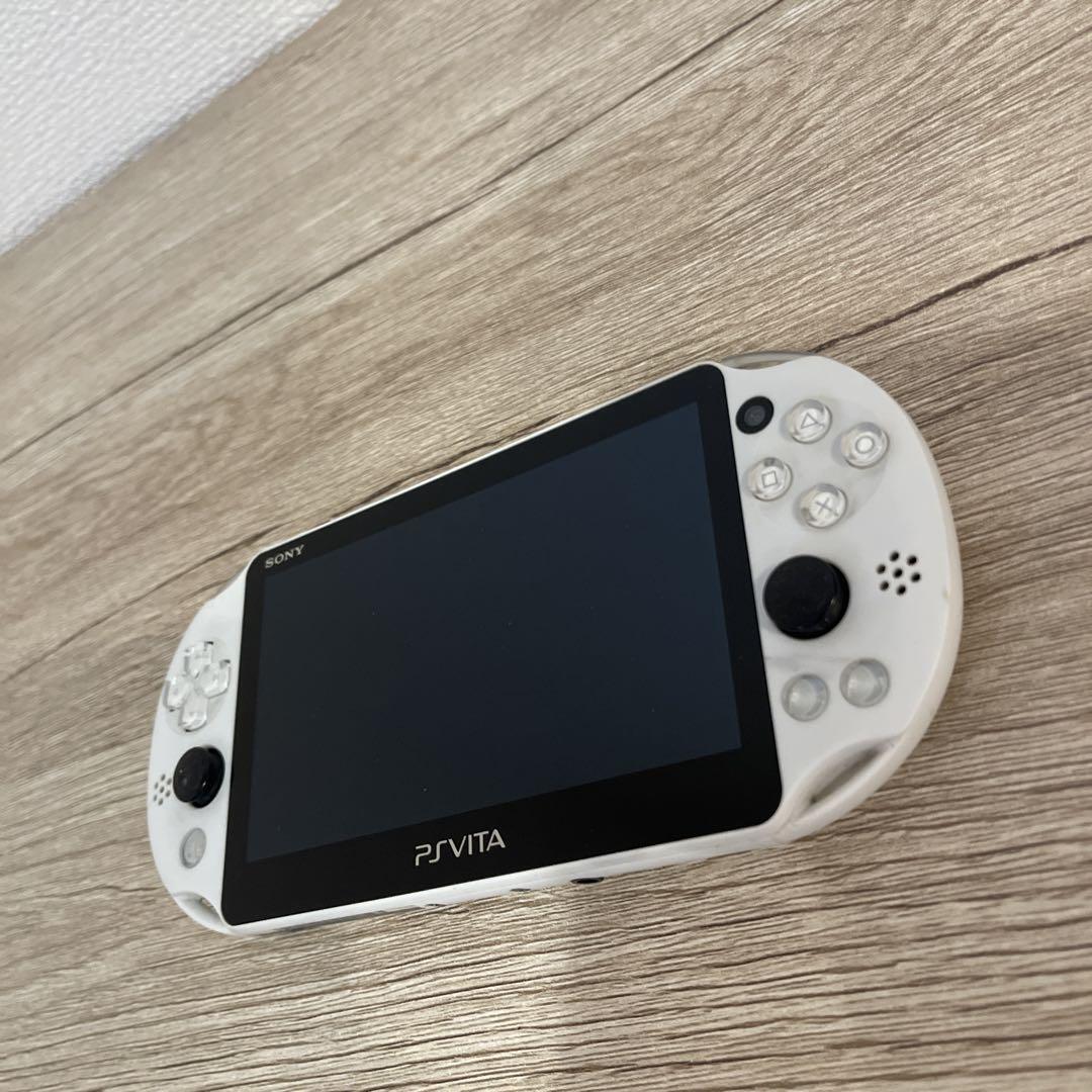 Excellent+++++ PlayStation Vita Wi-Fi Model Glacier White PCH-2000 ZA22 Japan