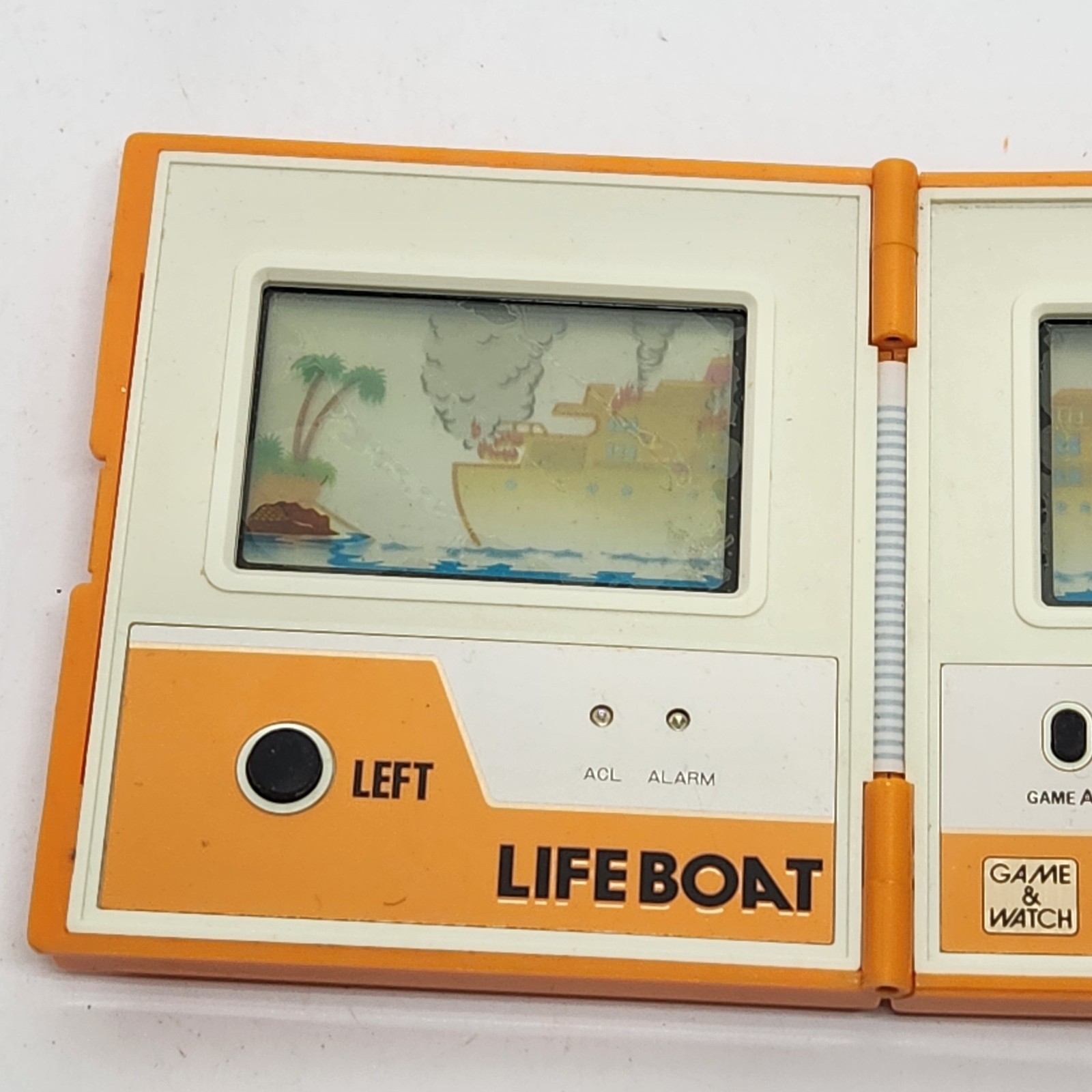 Nintendo Game & Watch Lifeboat Multiscreen Handheld Game Console Japan 1983