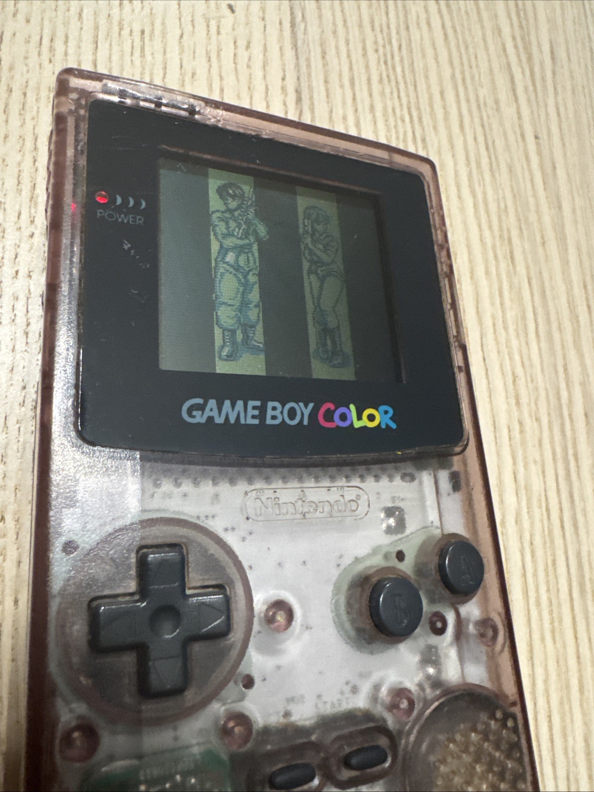 Nintendo Game Boy Color Atomic Purple Console Bundle w Games