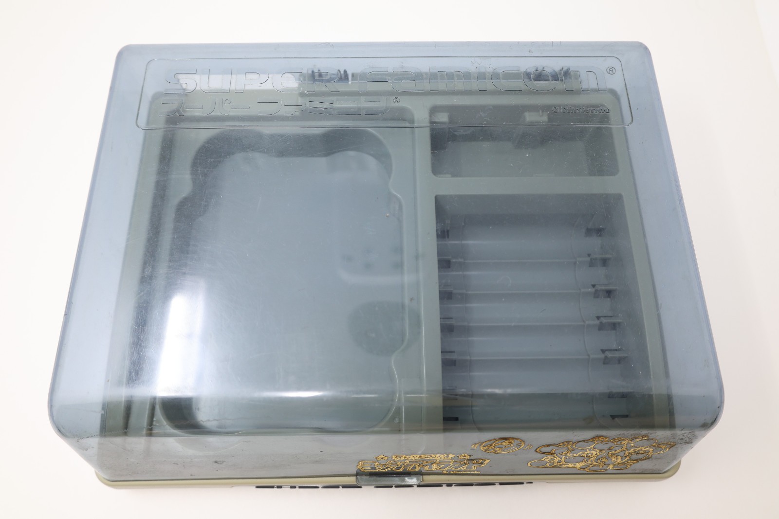 Super Famicom System Cartridge Storage Case YOSHI ISLAND Nintendo *US Seller*