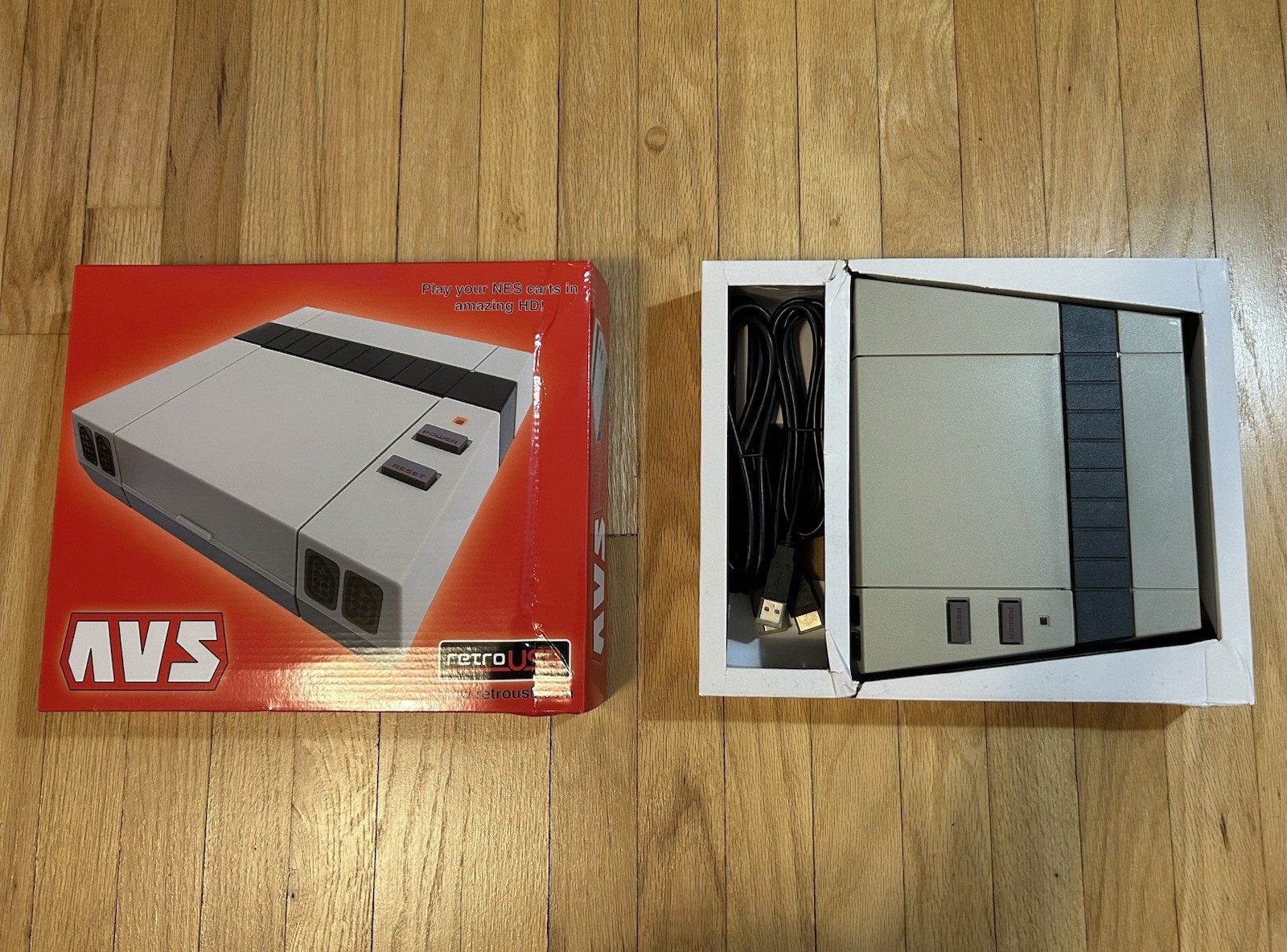 retroUSB AVS NES Home Console CIB (Rare & Discontinued)