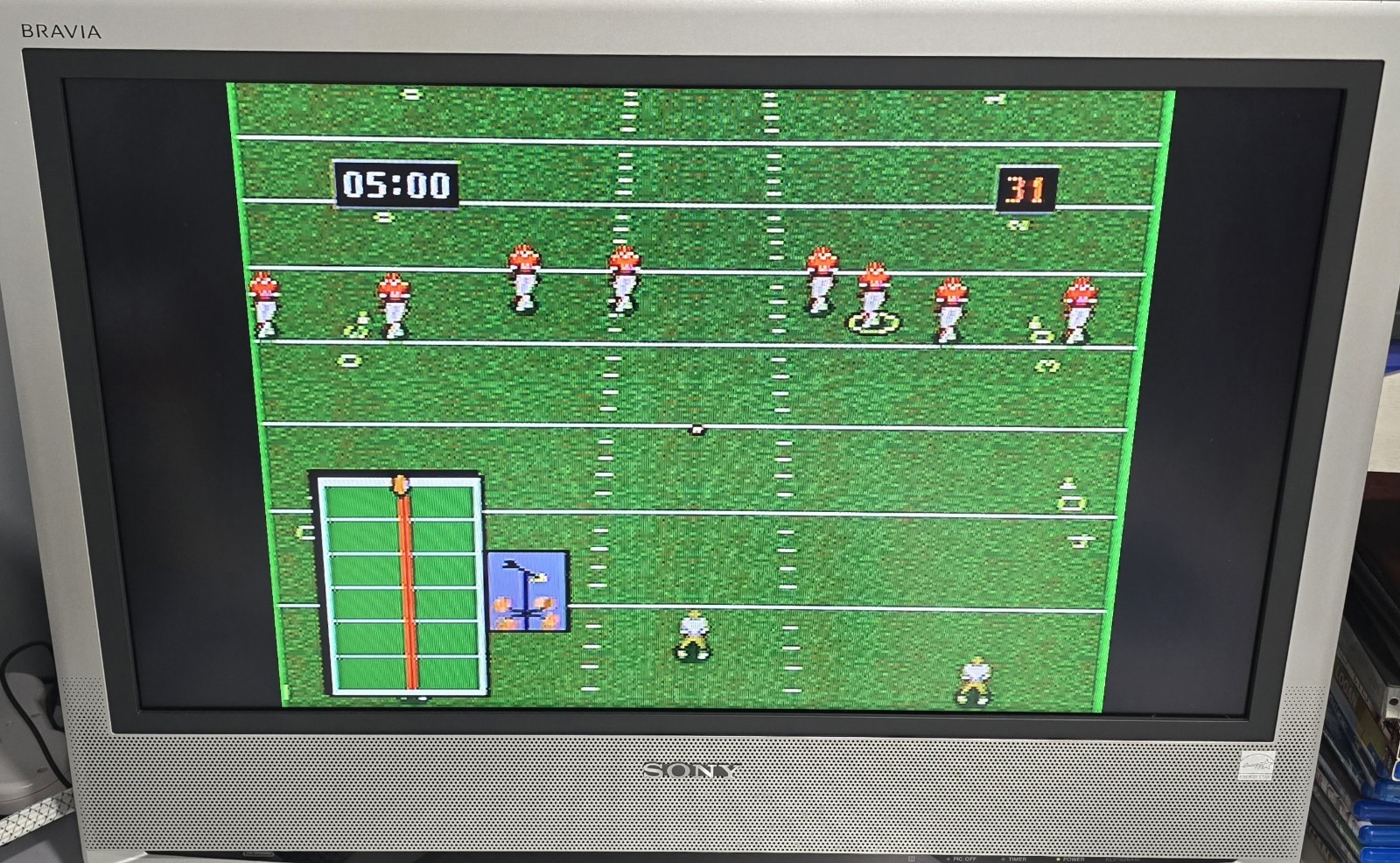 Sega Genesis II Console Model 1631 + 1 Controller & Joe Montana Football TESTED