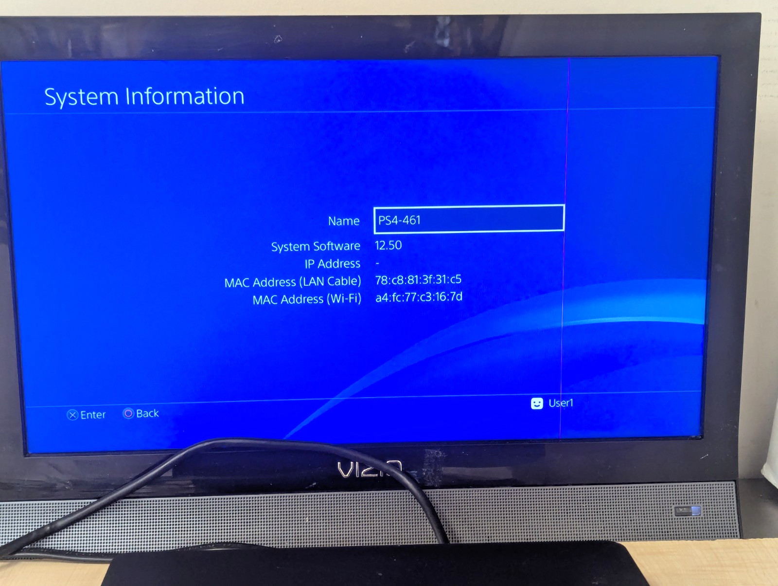 Sony PlayStation 4 1TB PS4 Slim Console F.W. 12.50 W/ Controller & Cords Tested!