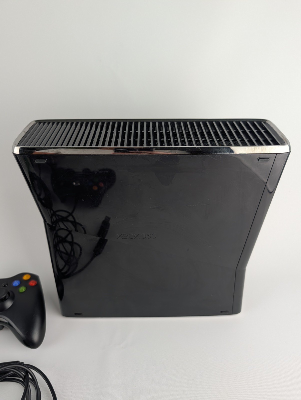 Xbox 360 Slim 250GB Console Bundle Controller 6 Games Tested and Working
