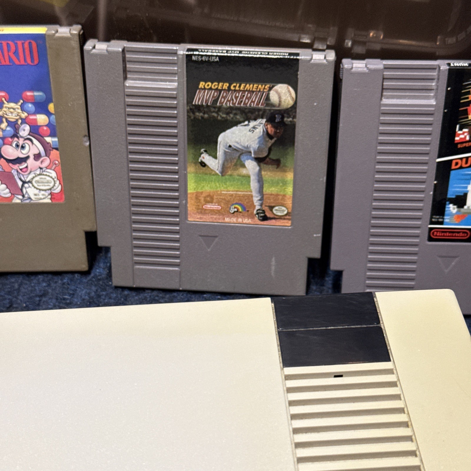 Nintendo Entertainment System NES Console Bundle Controller 3 Games New 72 Pin.