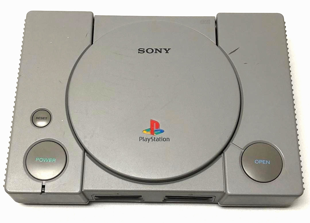 Sony PlayStation 1 SCPH-7001 Console Game System PS1 Wireless Controller Bundle