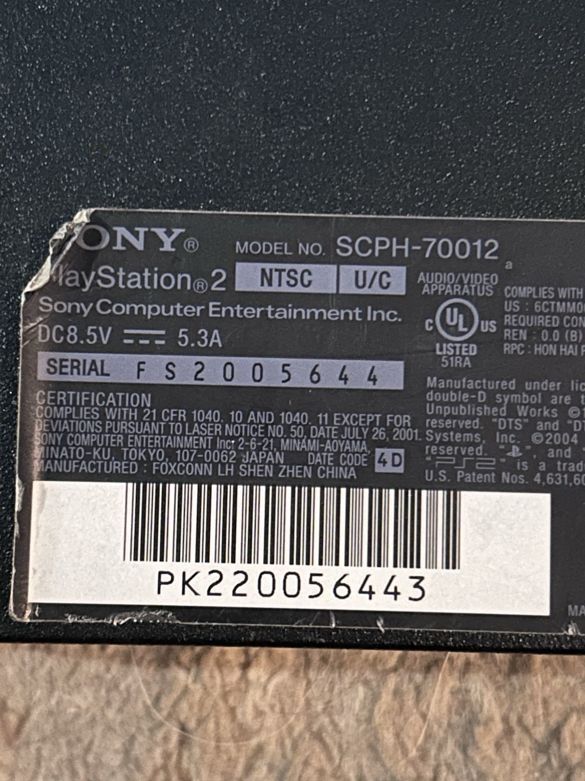 Sony PlayStation 2 PS2 Slim Console SCPH-70012 Bundle – Tested Works