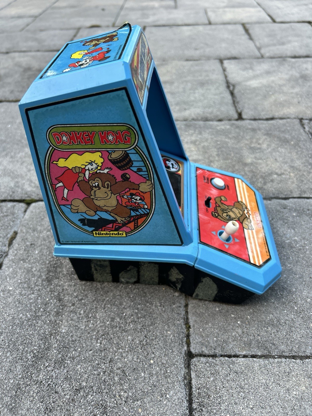 Vintage 1982 Donkey Kong Nintendo Coleco Tabletop Mini Arcade For Repair