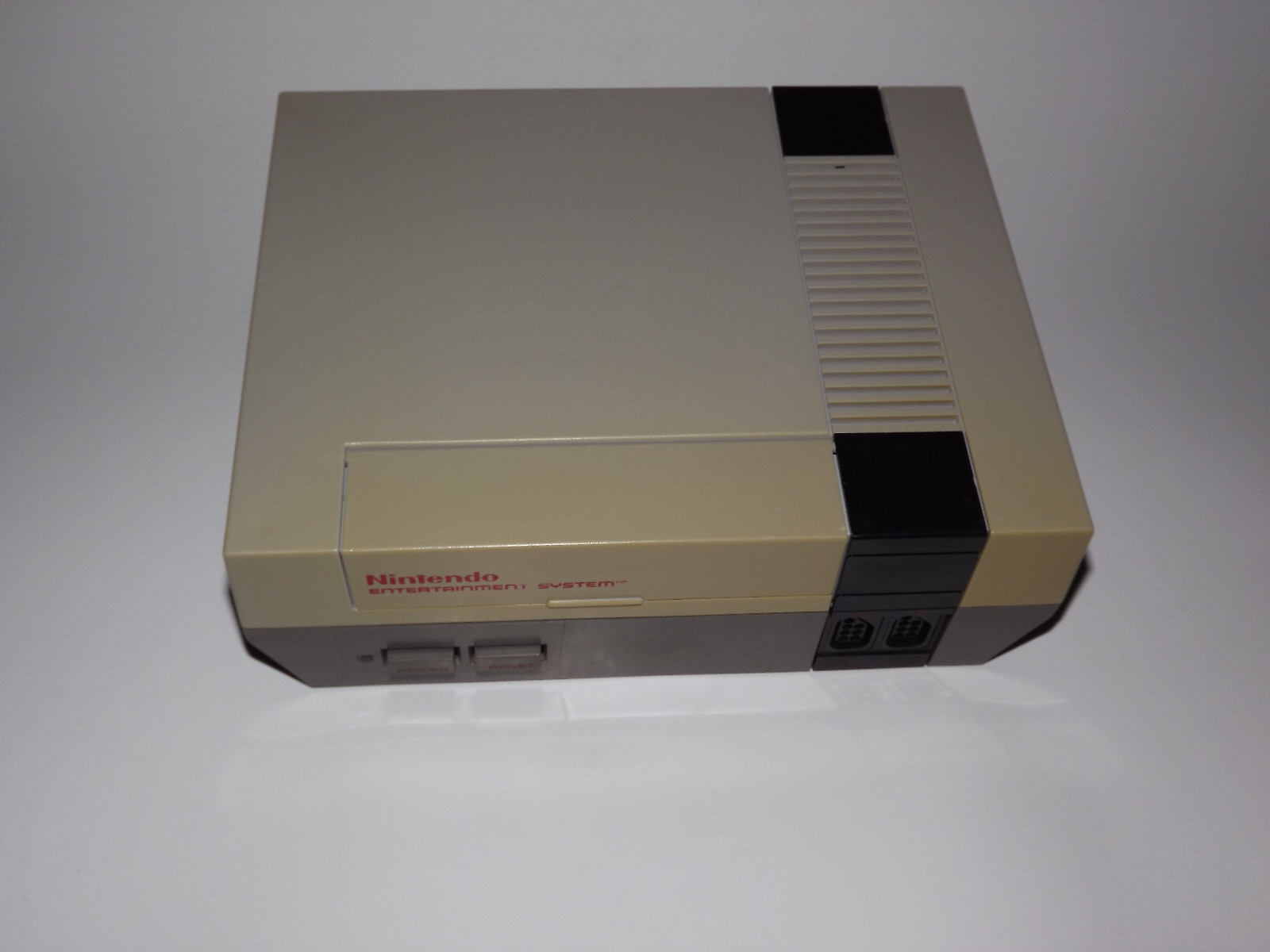 Original Nintendo NES System Console, hook ups, New AV to HD Converter