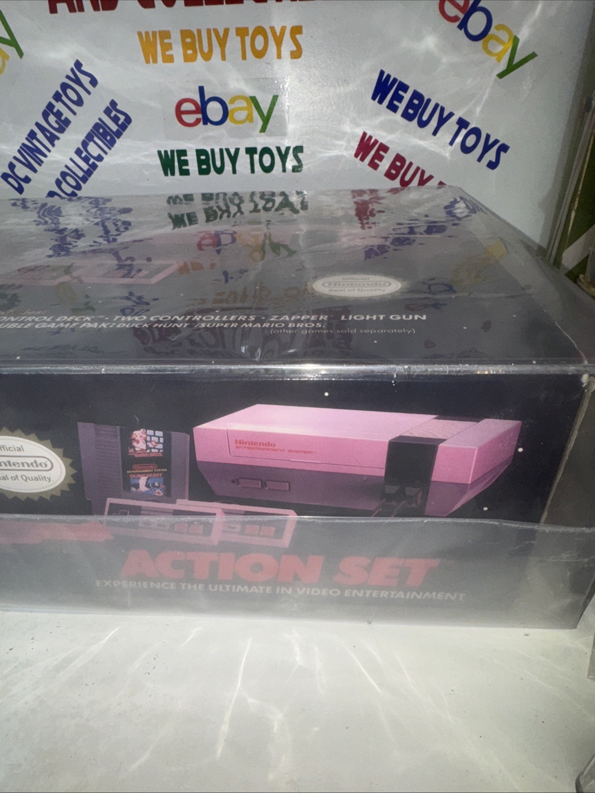 NES Nintendo Action Set Red Zapper System Console VGA Grade 80 🔥 NEW 🔥AFA 🔥