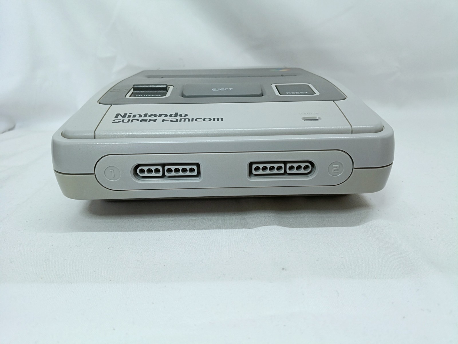 Super Famicom Console & Multi Tap & 5 Controllers Bomberman 2 Nintendo Tested