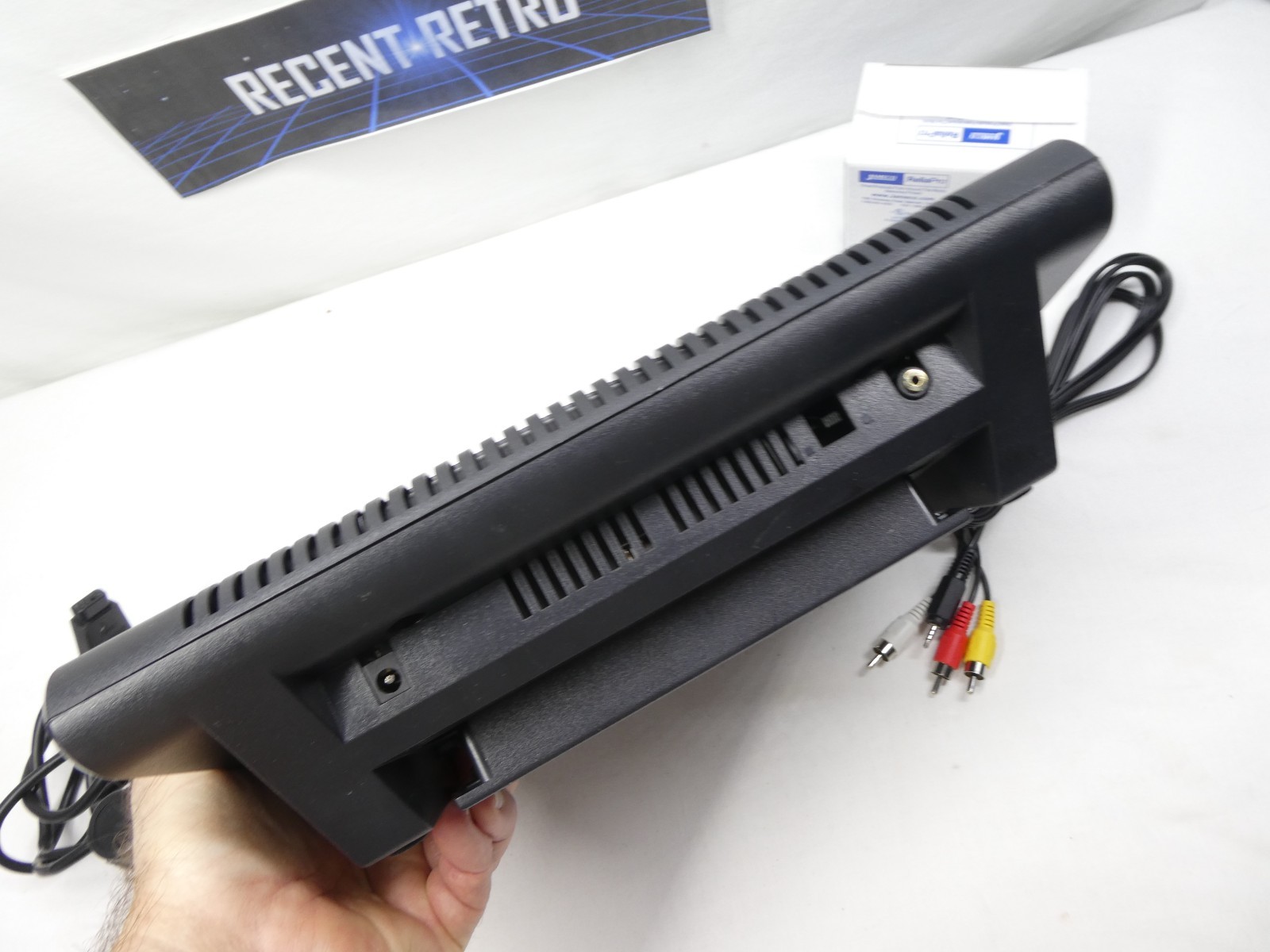 Atari 7800 Video Game Console EXPANSION INTERFACE AV Modded Seller Reconditioned