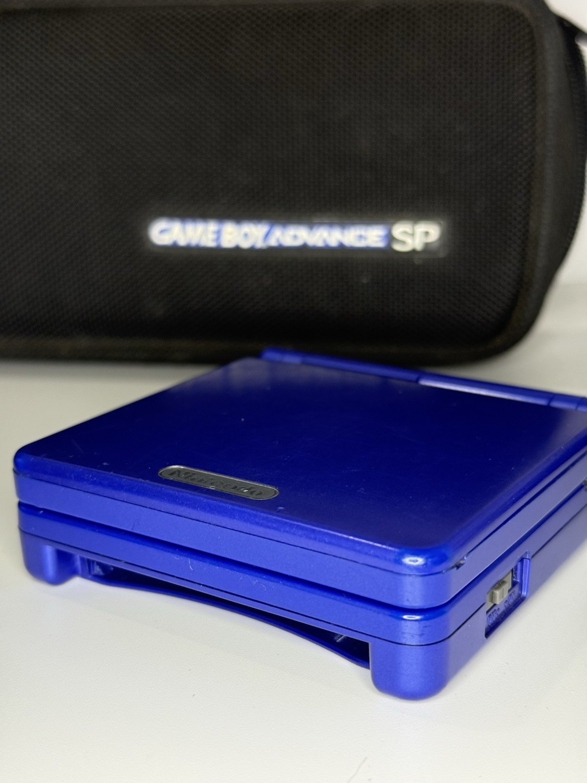 Nintendo Game Boy Advance SP Handheld System Blue, AGS-001