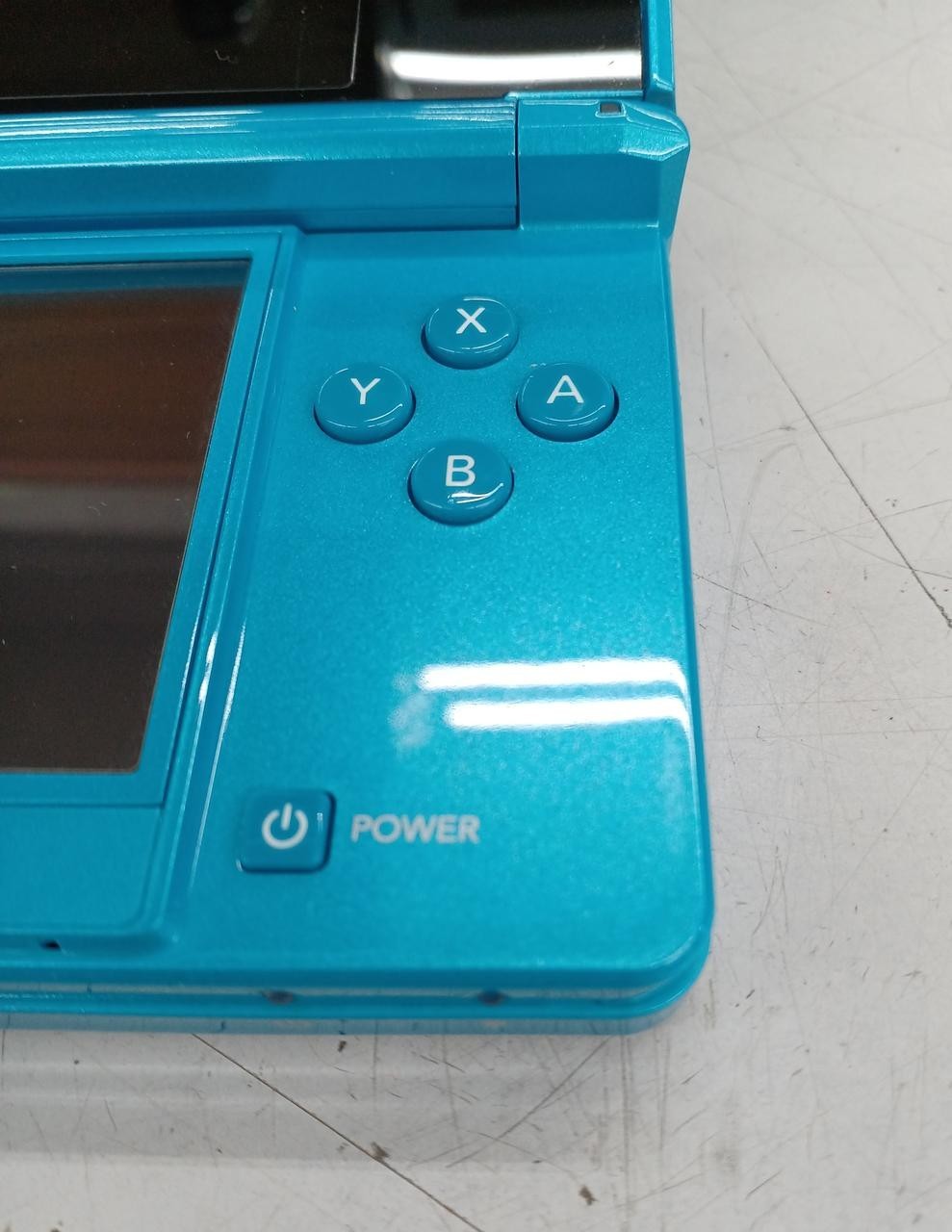 Nintendo 3DS Light Blue Console Japan Ver Tested & Working w/ Stylus Authentic