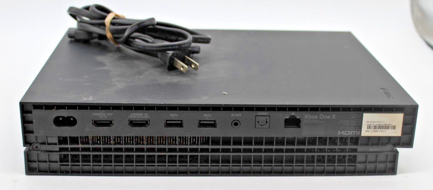 Xbox One X Console Model 1787 – NOT TESTED Parts Or Repair ONLY