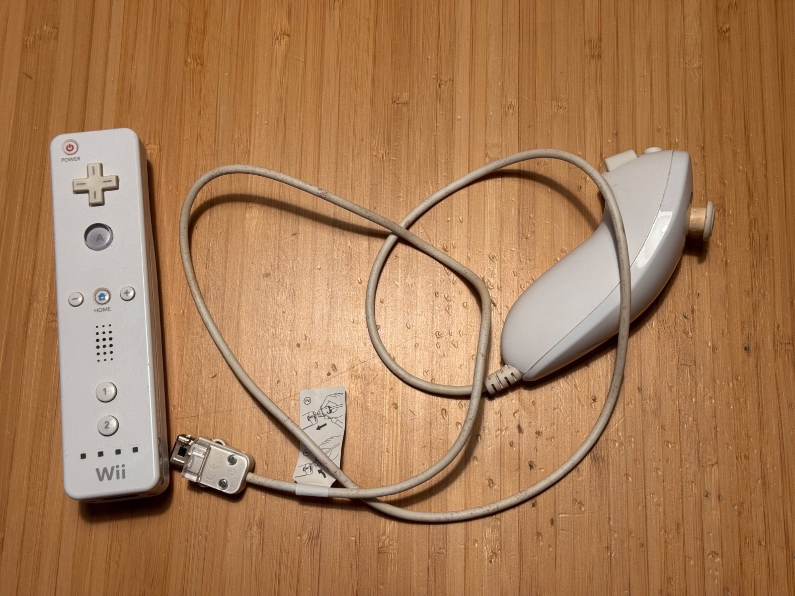 Nintendo Wii White Console Bundle RVL-001 Power AV Sensor Controller Tested Pics