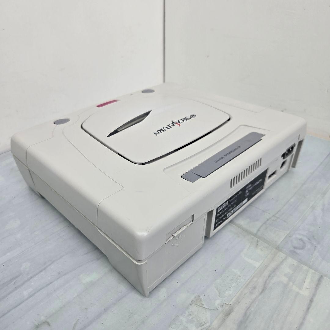 SEGA Sega Saturn HST 3220 console with controller and cable