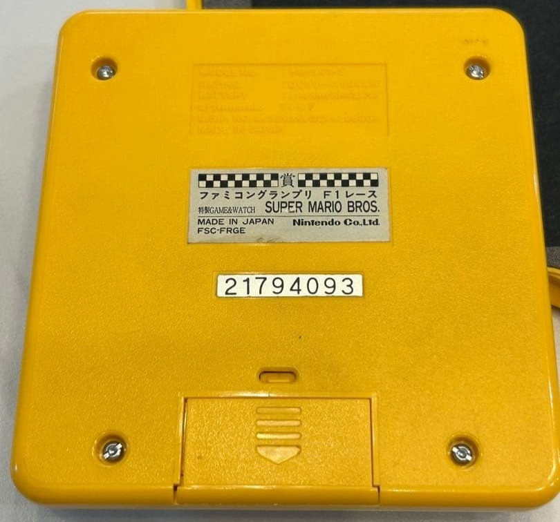 Game Watch Super Mario Bros. Famicom Grand Prix F1 Racing Limited Disk