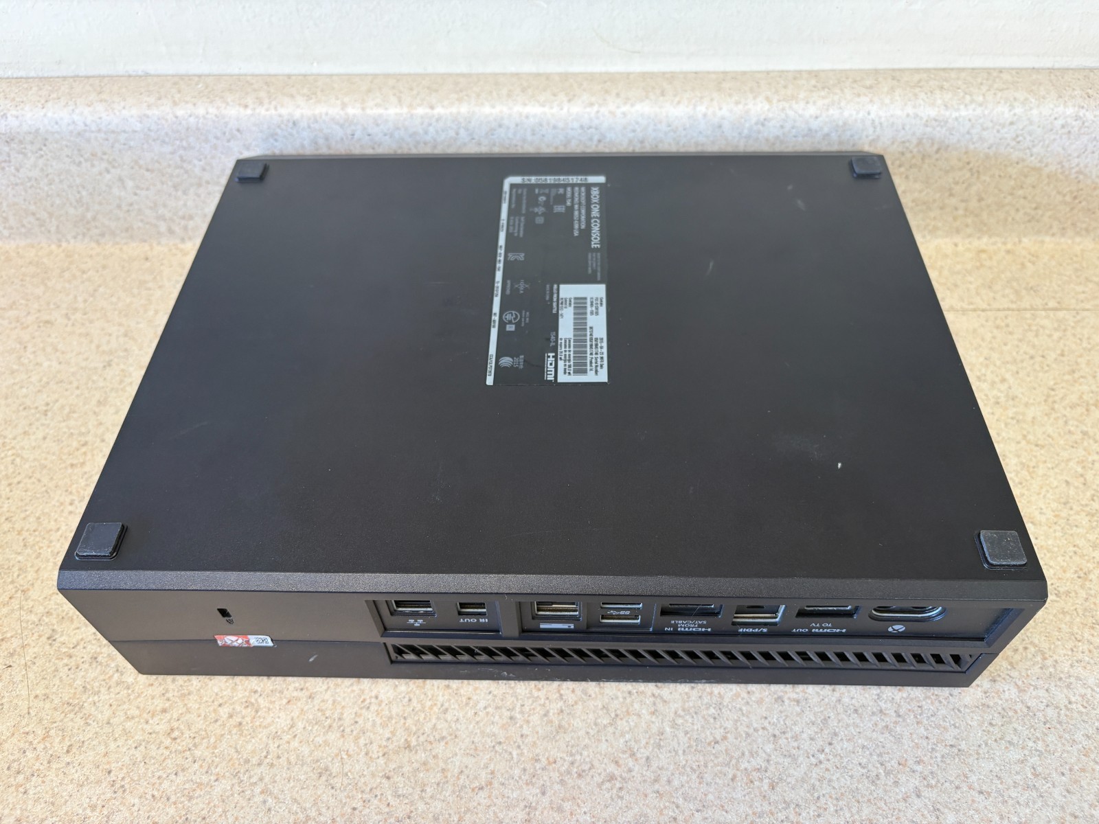 Microsoft Xbox One 1 TB Black Console 1540 w/ Controller & 3 Games