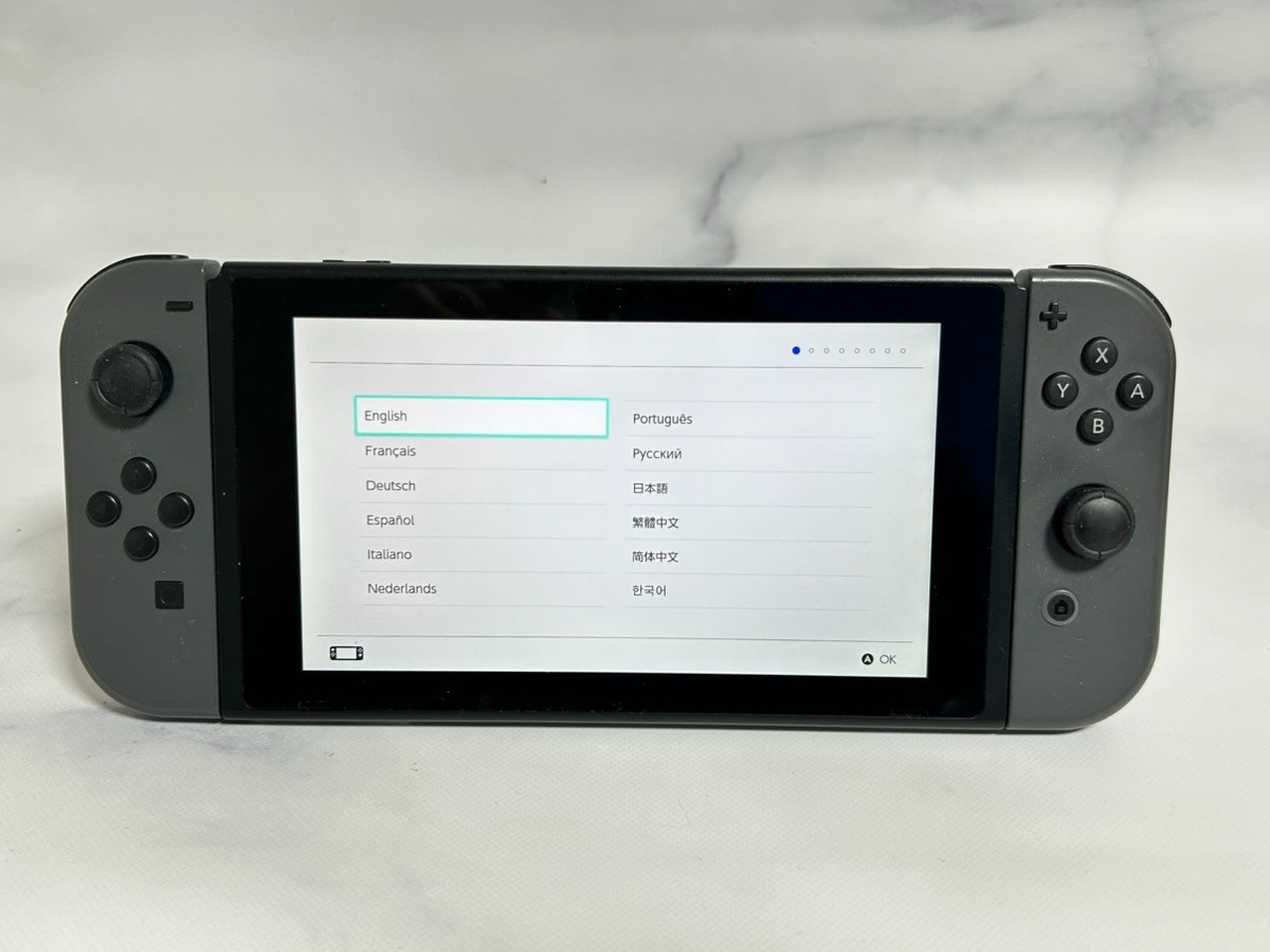 Nintendo Switch Console HAC-001 HAC-001(-01) region free fullset V1 V2 from US