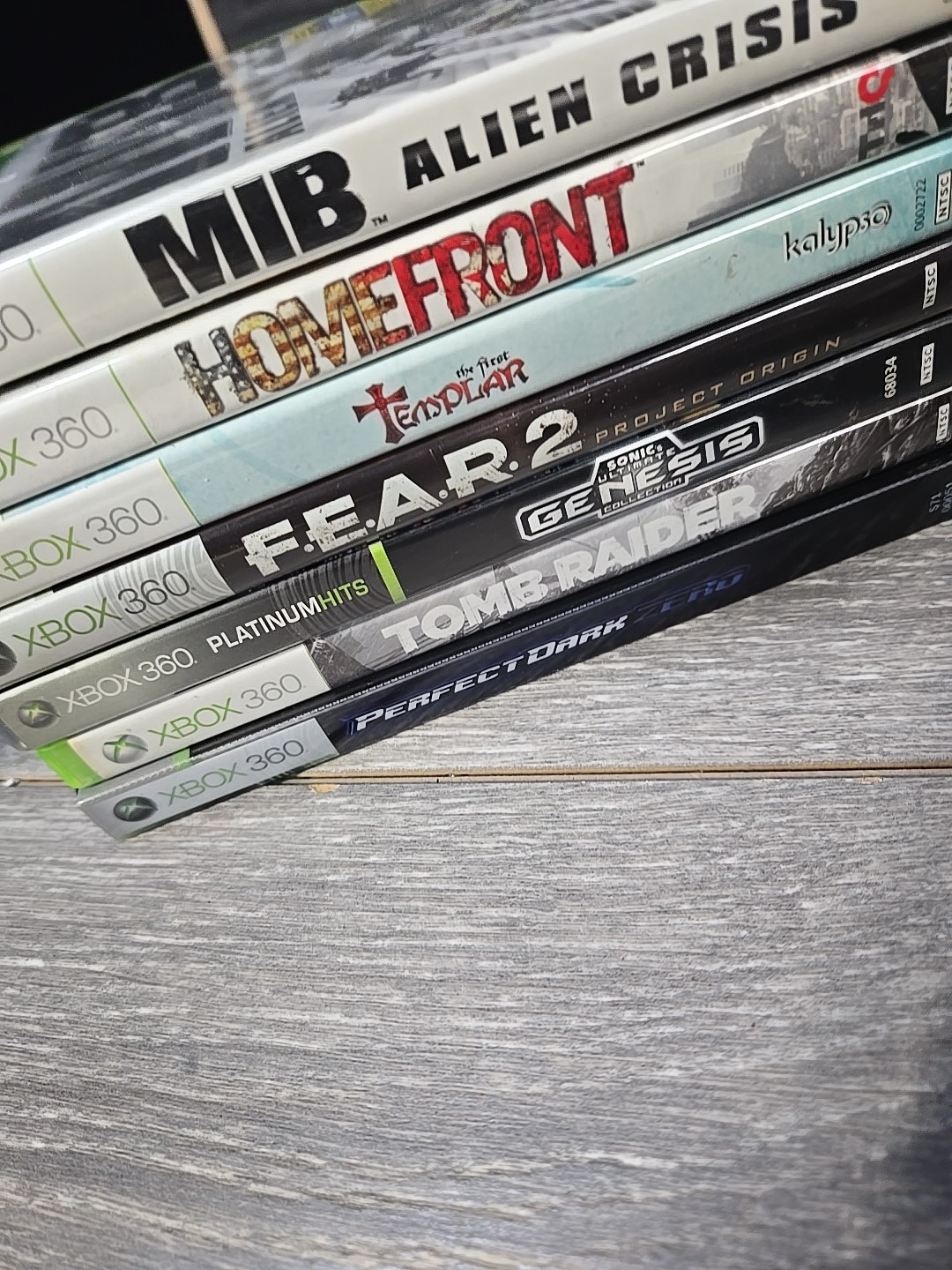 Xbox 360 S Matte 4GB Slim Black Console Bundle W / Cords& 7 Games – Tested #2