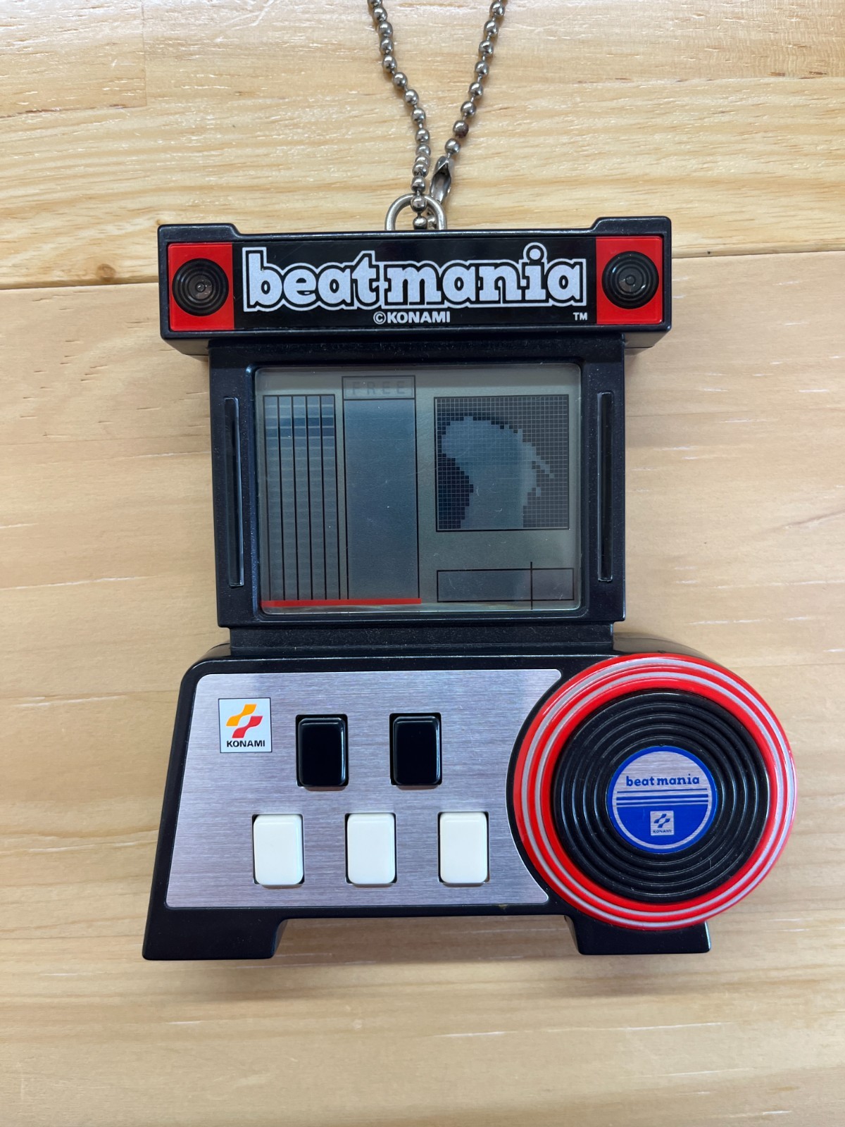 KONAMI Beatmania Pocket Black Tested Working Rare Handheld Rhythm Game Japan