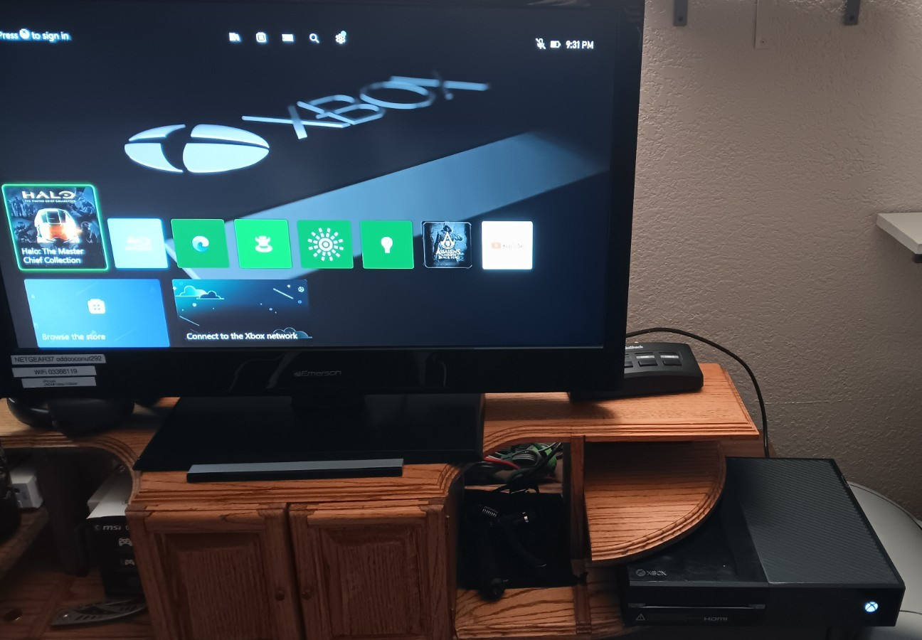 Original Xbox One Black 500GB console Free Shipping! Working