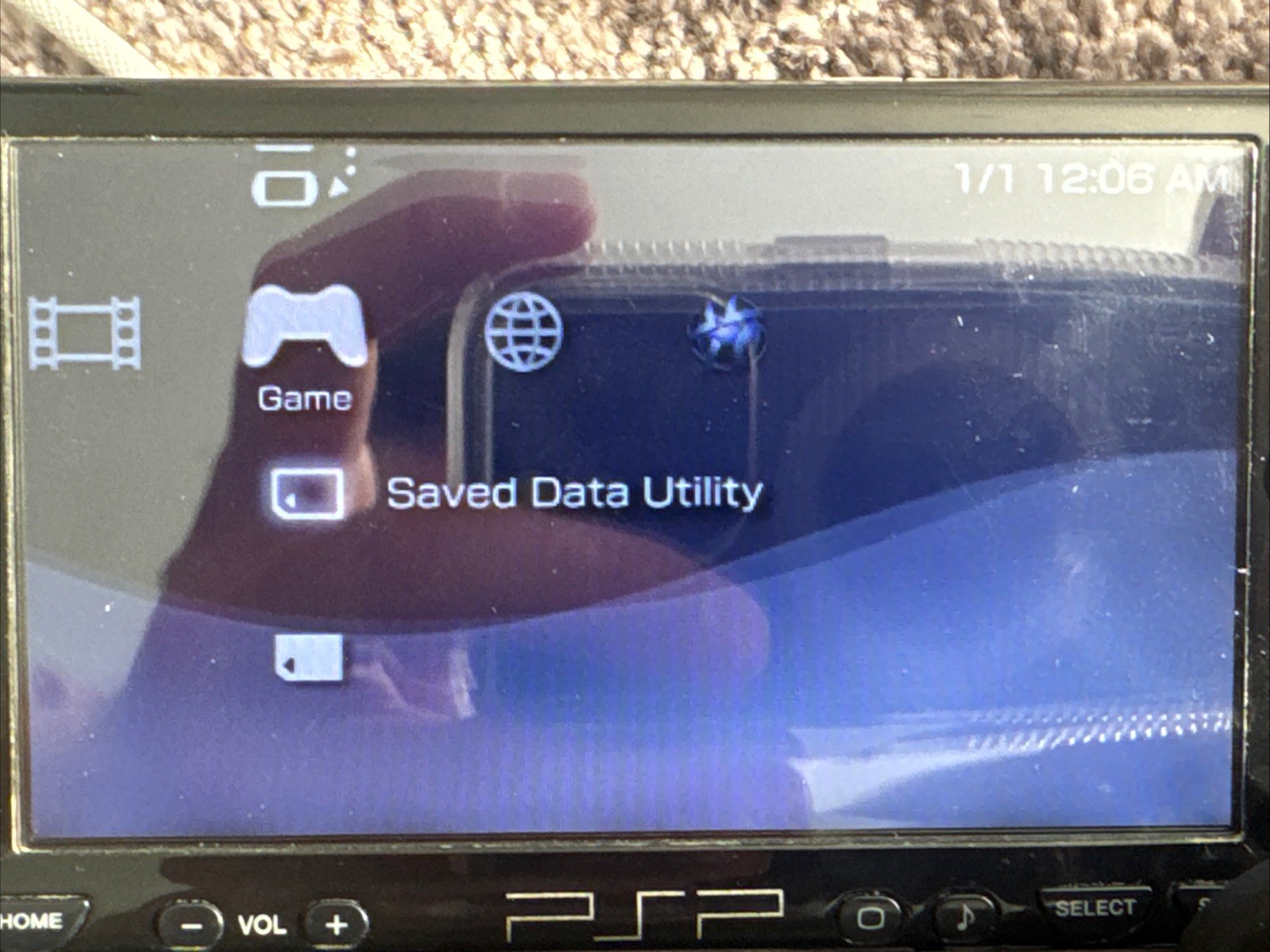 Sony PSP-2001 PlayStation Bundle Handheld Console – Working – Missing Battery