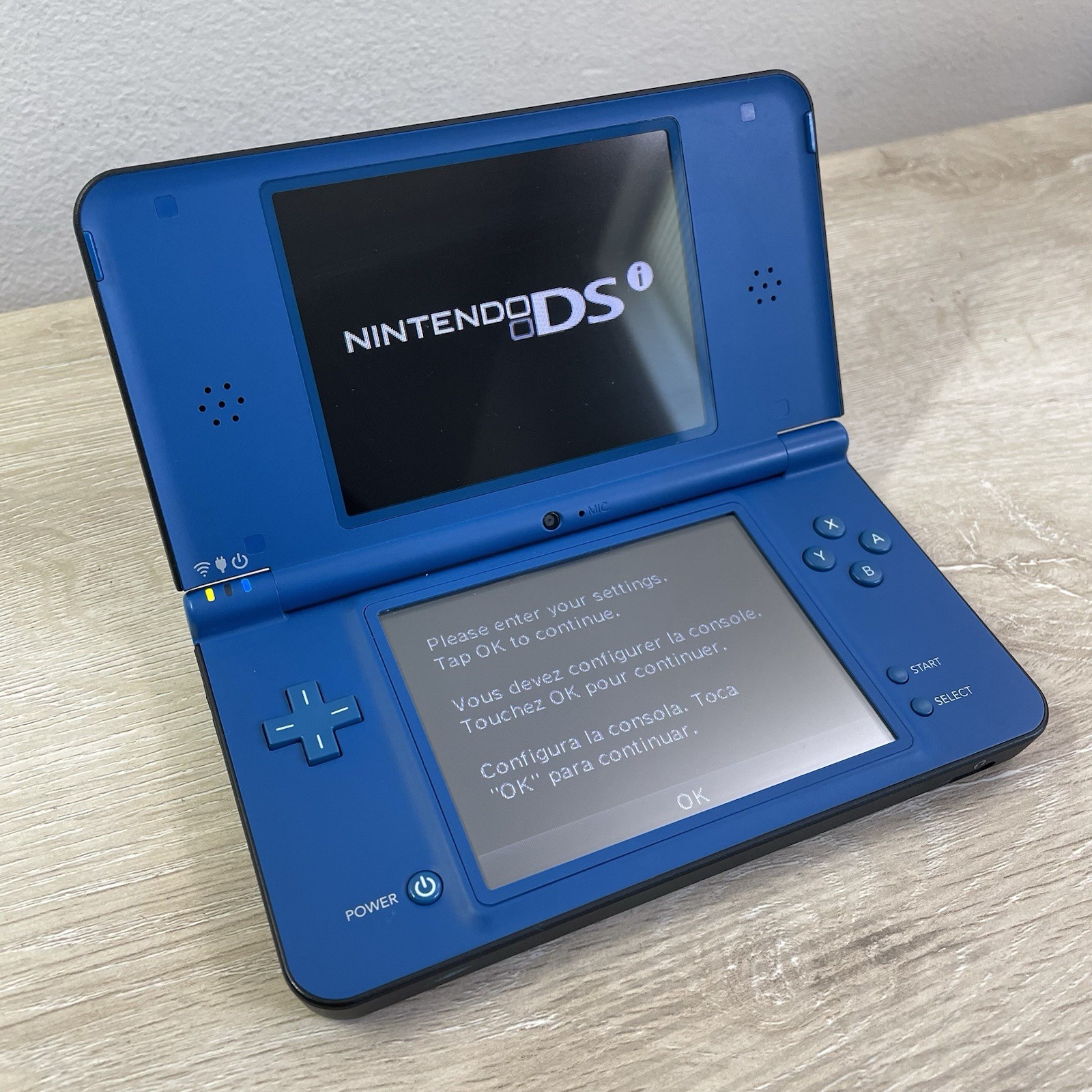 Nintendo DSi XL – Complete In Box – Midnight Blue Handheld Console – Great Cond