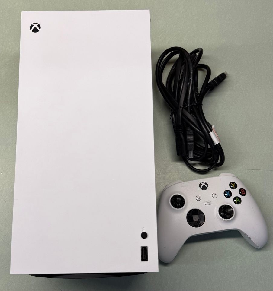 Microsoft Xbox Series X Digital Edition 1TB Console White Bundle Tested Reset