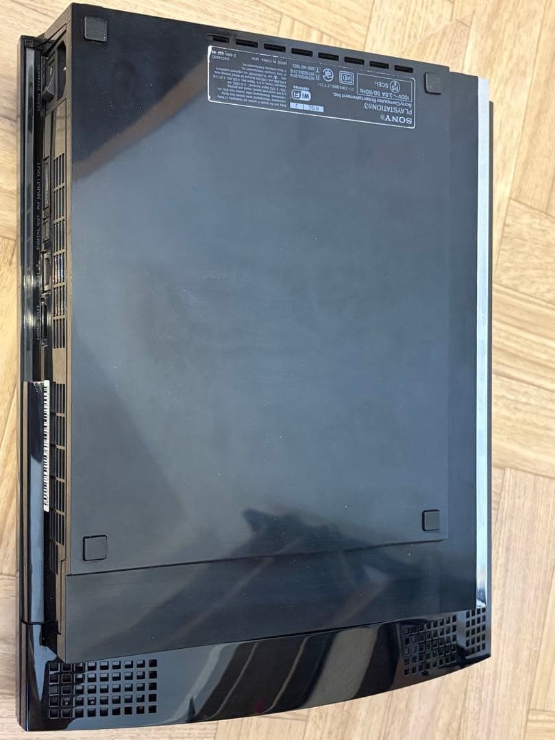 PS3 Clear Black CECHA 60GB Console Full Accessories PlayStation 3 Fat From Japan