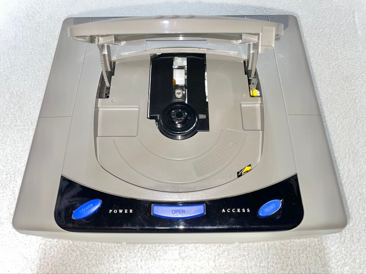 Sega Saturn HST-3200 Gray Console Only Tested As-Is Japan