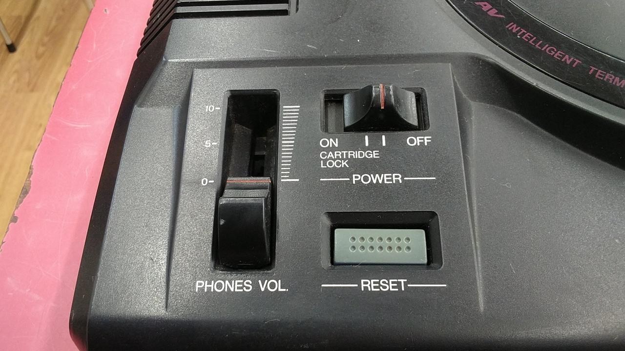 SEGA Mega Drive HAA-2510 Console Controller AV Cable From Japan A1630