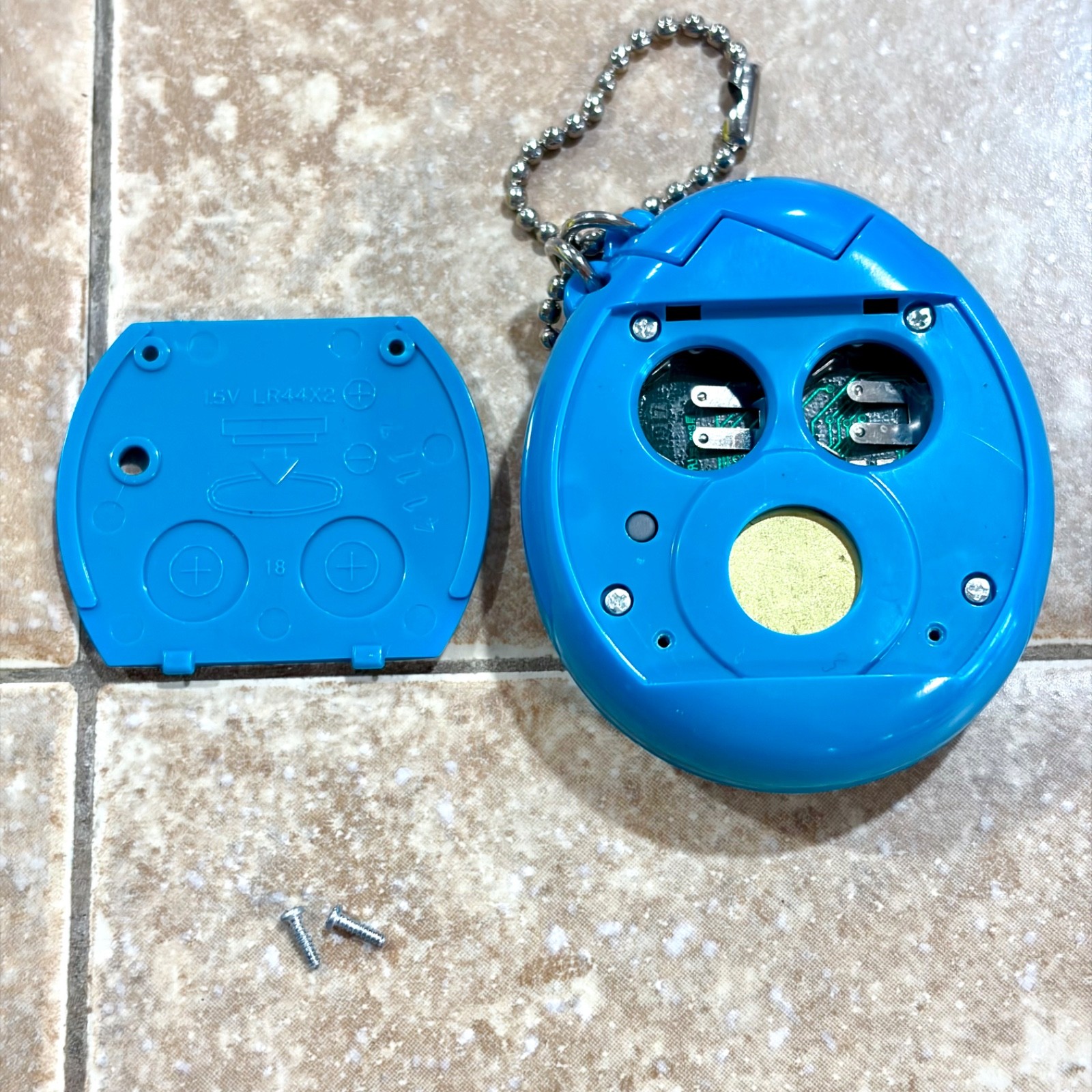 Bandai Tamagotchi (Oschi) 1997 Blue Digital Pet Japan Import TESTED Vintage Rare