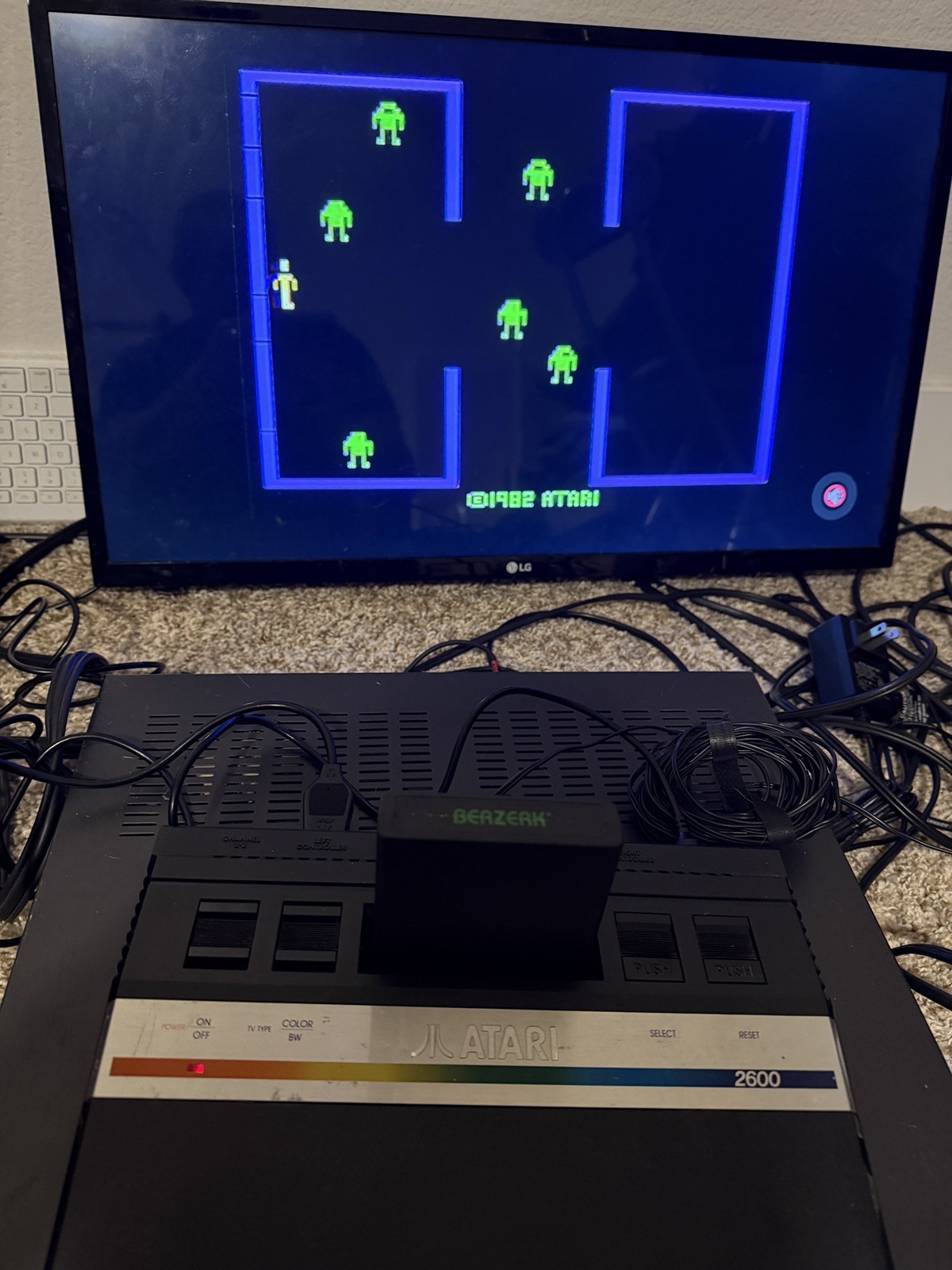 Atari 2600 Junior Console 9 Games 1 Joystick Tested
