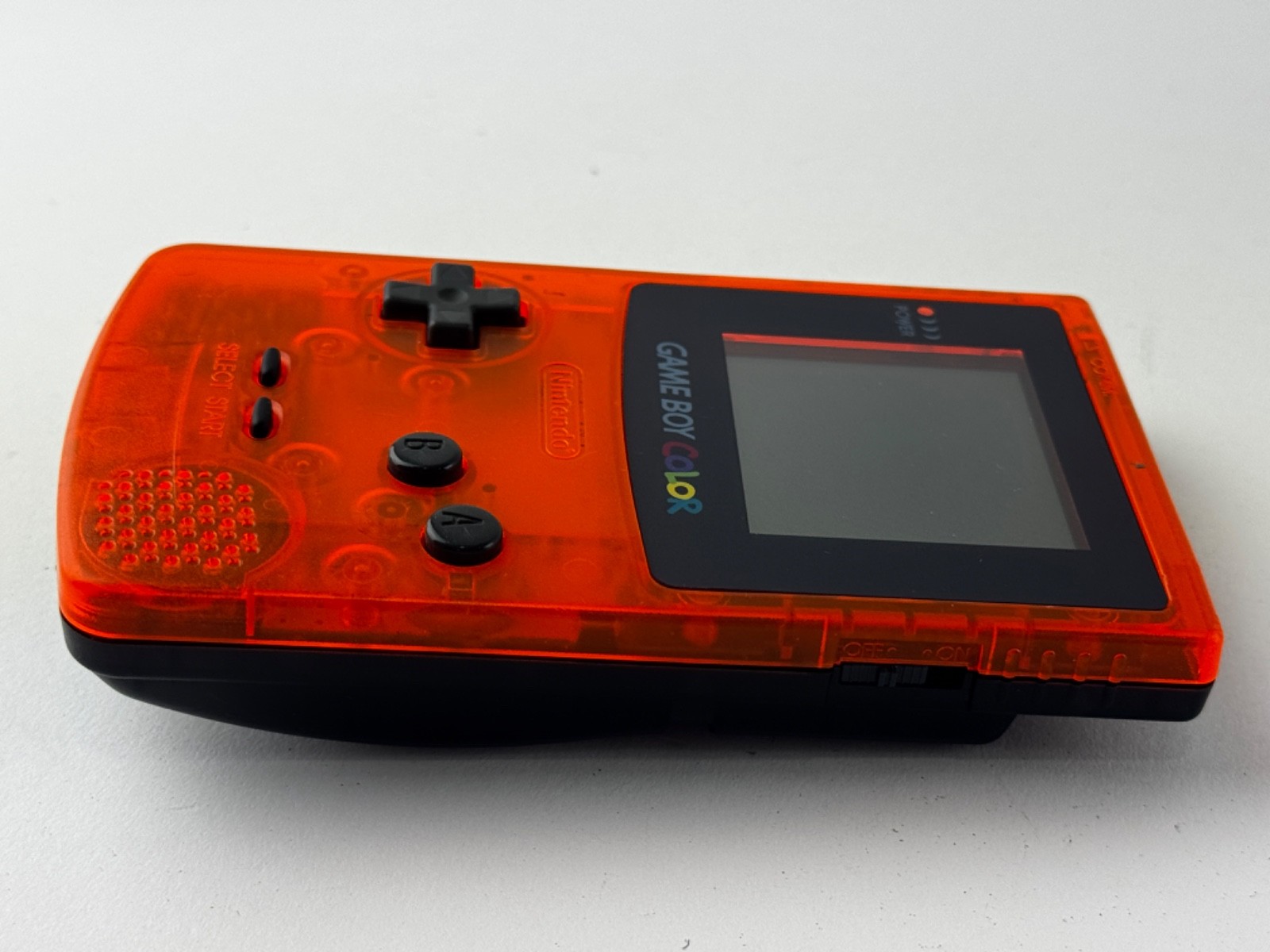 Nintendo Gameboy Color Daiei Hawks Limited Edition Orange & Black Console GBC