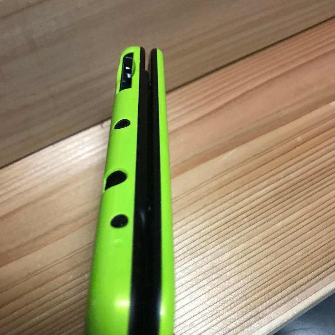 Nintendo New 3DS XL Lime Green Black Console Japan Region Locked Tested JPN