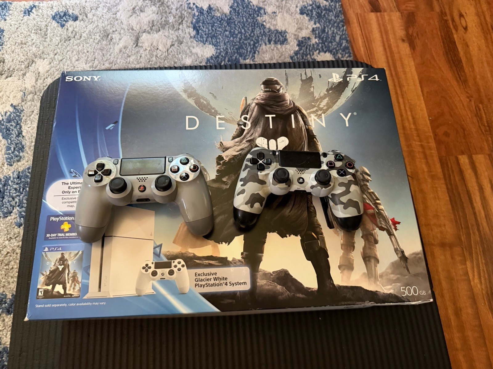 PS4 Glacier White Destiny Edition Bundle – 2TB UPGRADE – 3 Controllers