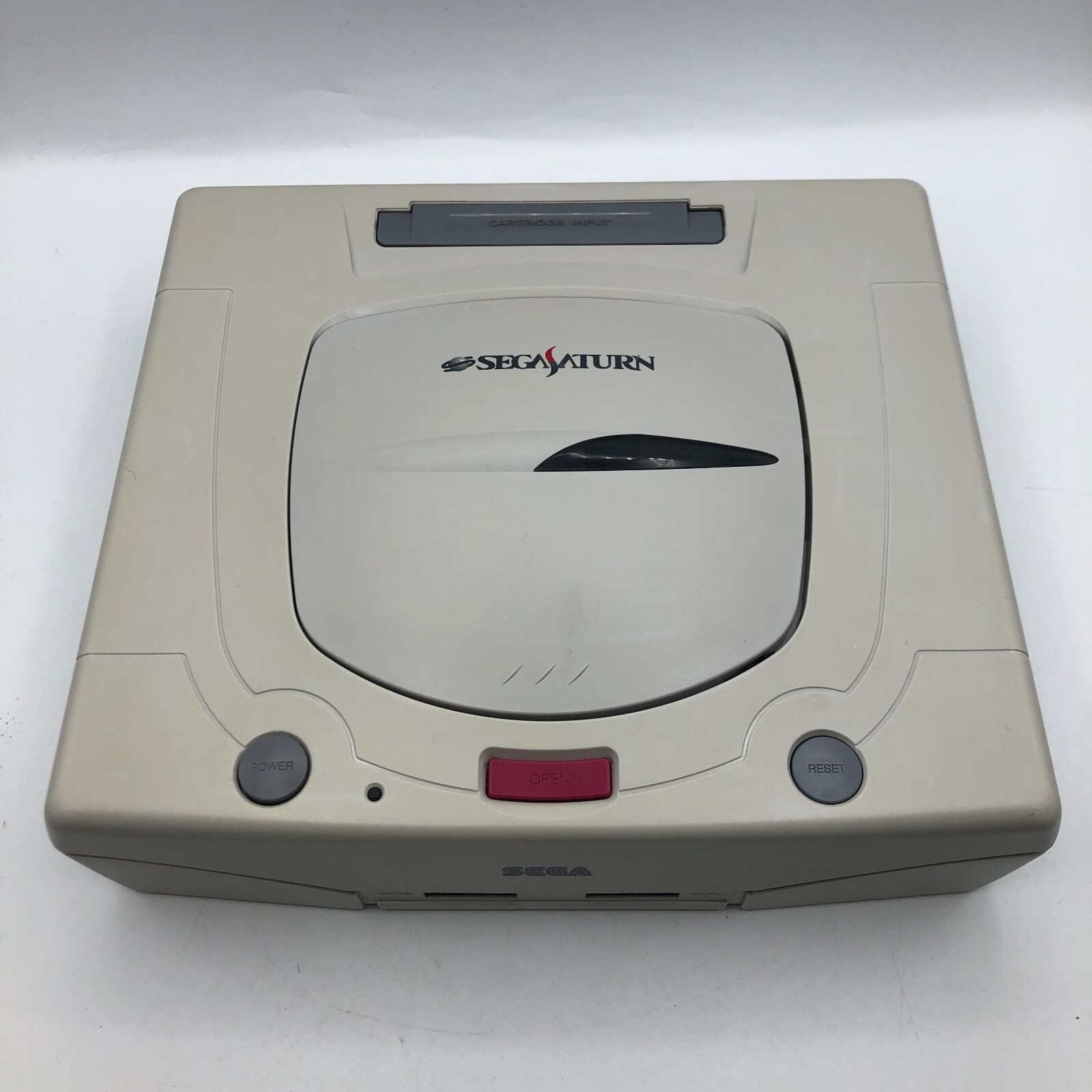 SEGA SATURN Console HST-3220 W/ pad & Cords & Box No Manual Japan Import NTSC-J