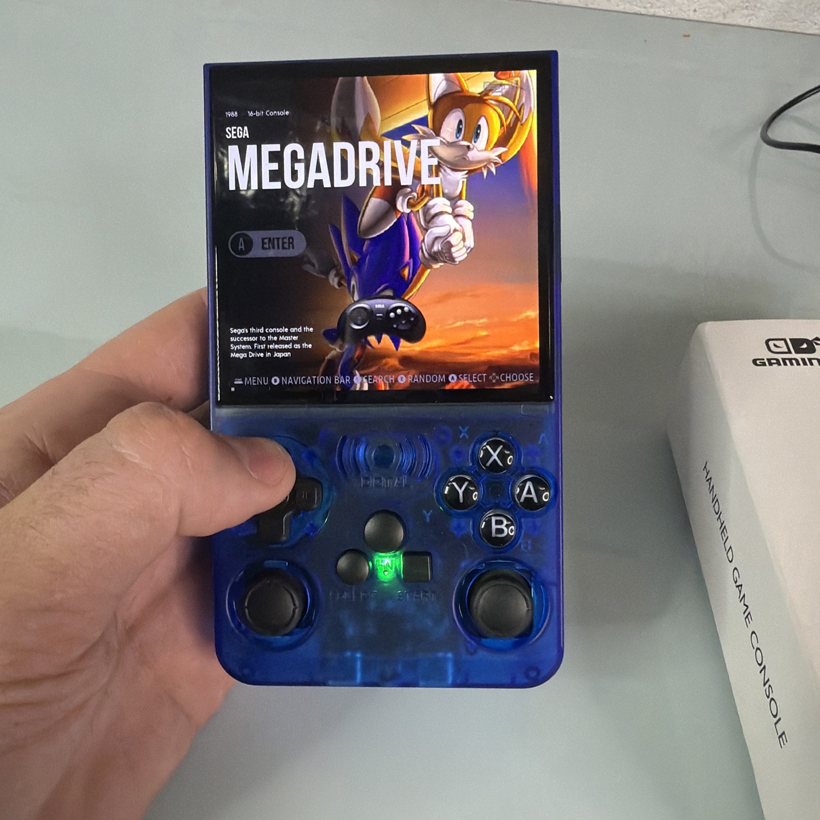 GAMINJA ANS13 Handheld Electronic Portable Pocket Video Player 64GB Gaming Conso