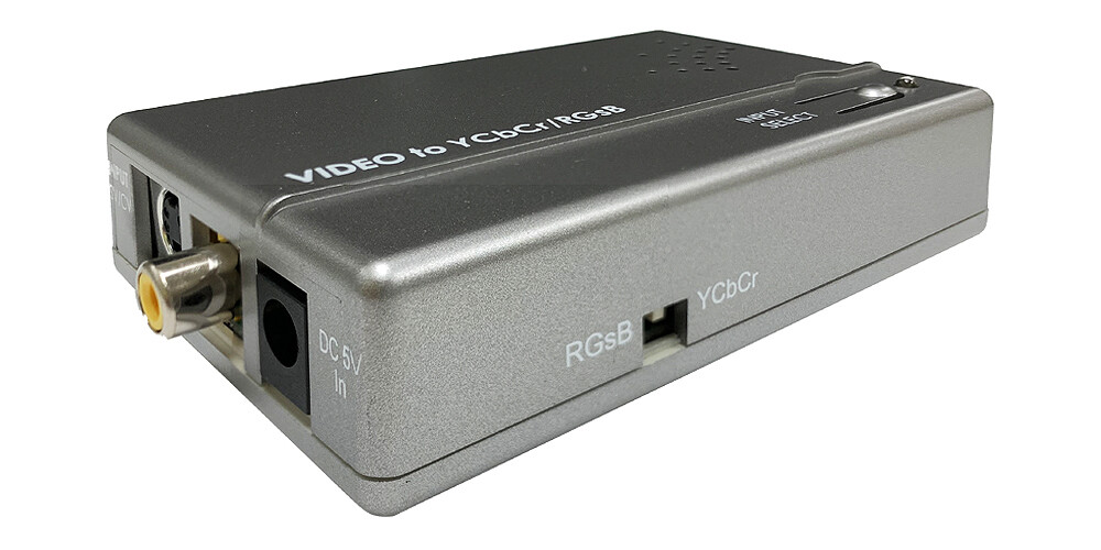 Composite S-Video to Component YUV RGB RGsB Sync On Green Converter