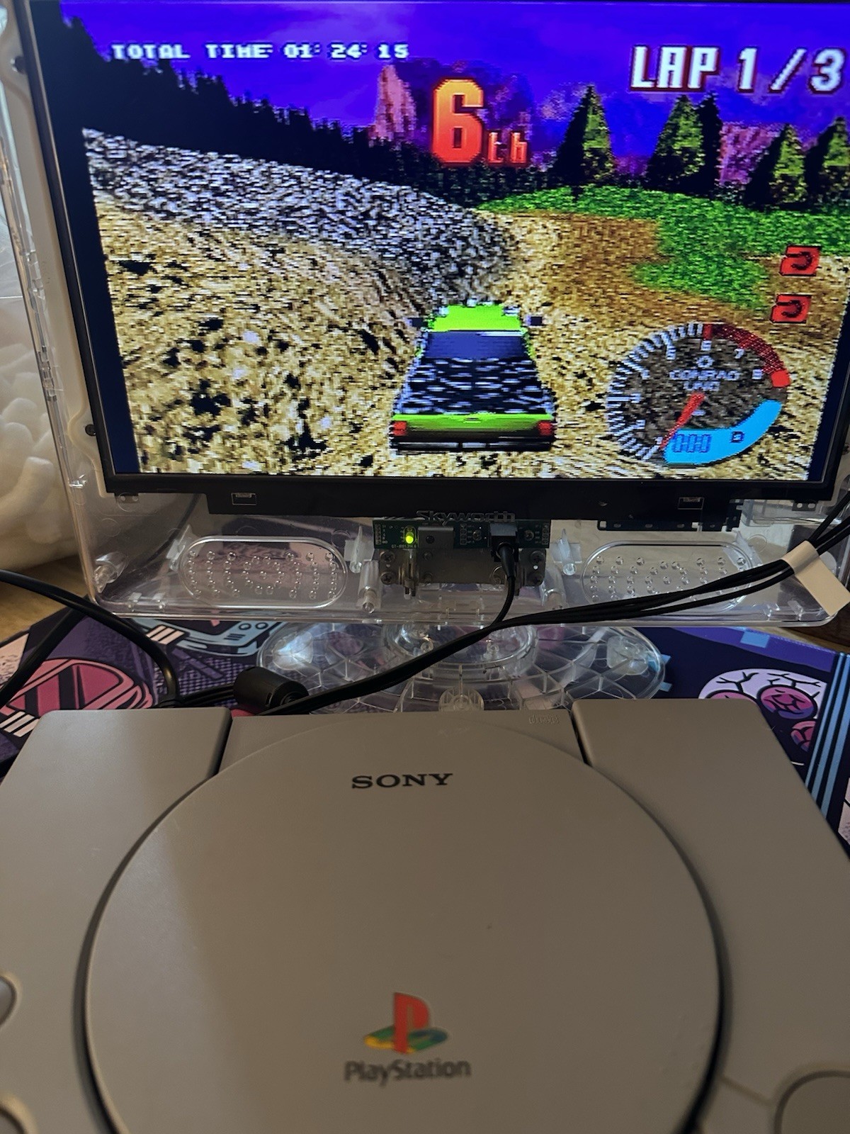 Sony PlayStation 1 Console Bundle SCPH-5501 – Restored, Tested, Working