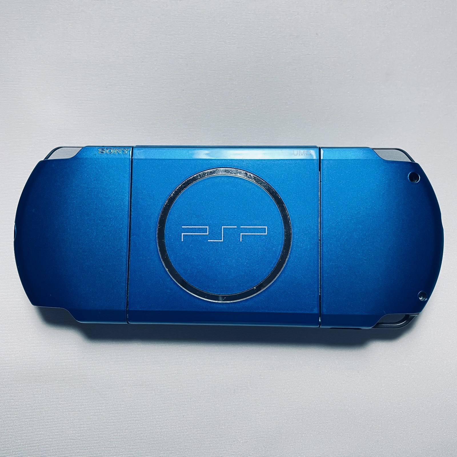 Sony PlayStation Portable PSP-3000 Vibrant Blue Console Japan Working Tested #14